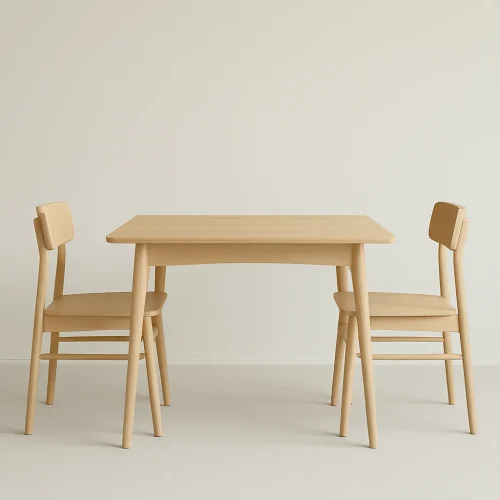 Minimalist Dining Table Elevates Style
