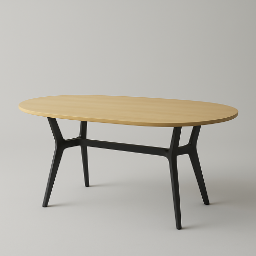 Oval Modern Dining Table Define Contemporary Dining