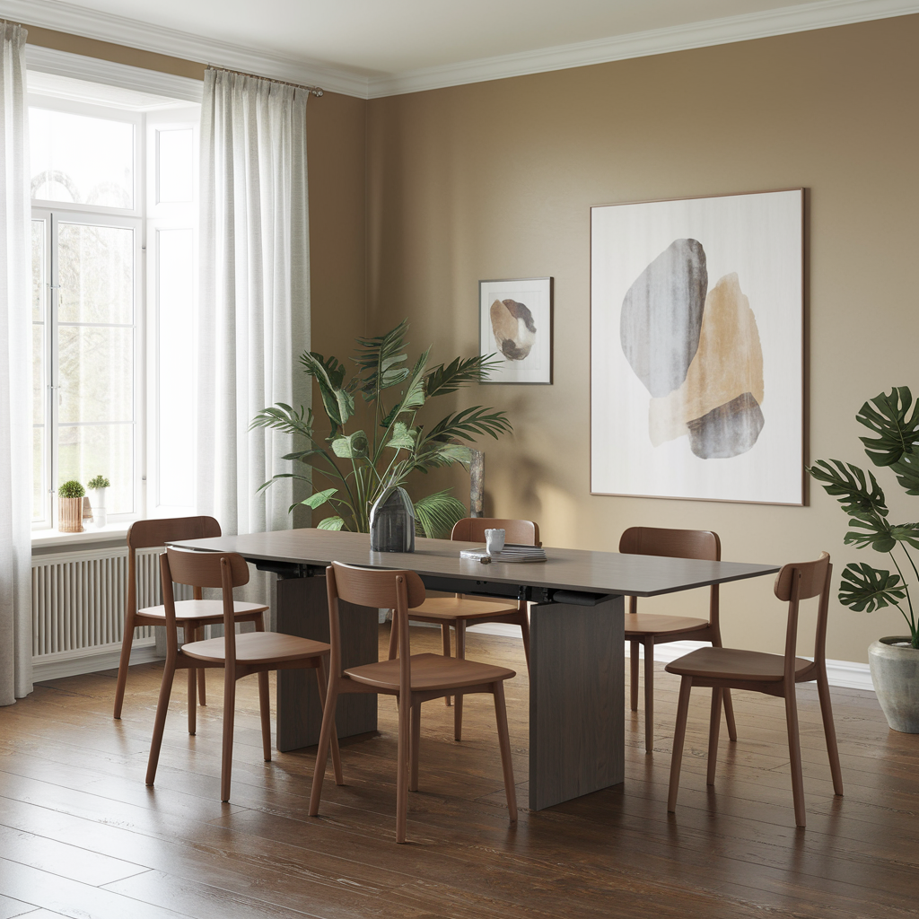 Extendable Dining Tables Space-Saving and Stylish